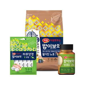 밥이보약 DOG 활기찬 노후 3.4kg+톡톡관절 60g+양갱관절56g