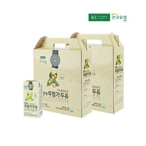 [건국유업] 건국 무첨가두유 190ml×32팩