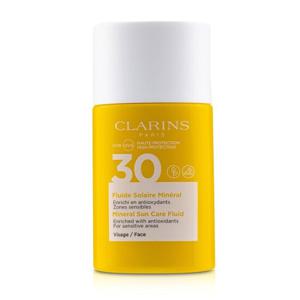 클라란스 미네랄 썬 케어 플루이드 포 페이스 SPF 30 - 민감성 부위 30ml