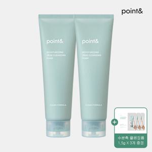 point&  포인트앤 수분 촉 베지 클렌징폼150g X 2개