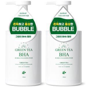 [1+ 1] 메르헨트 그린티 바하 폼클렌징 500ml 살리실산 약알칼리