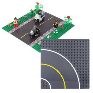 레고 곡선도로 레고판 대형 놀이판 조립판 듀플로판 레고듀플로 블럭판 밑판 스트리트 바닥용 도로 T139