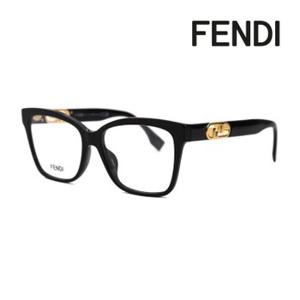 펜디 FE50025I 001 공식수입 스퀘어 뿔테 아시안핏 명품 안경테
