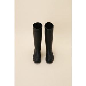 Heart long rain boots(black) DG3CM24302BLK