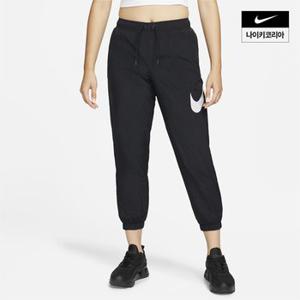 우먼스 나이키 스포츠웨어 에센셜 HBR 미드라이즈 우븐 팬츠 AS NIKE DM6184-010