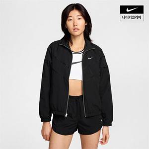 우먼스 나이키 윈드러너 루즈 UV 우븐 풀집 재킷 NIKE FV6305-010