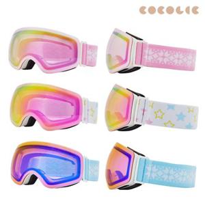 [COCOLIC] 코코릭 아동 유아 어린이 주니어 미러 안경병용 자외선99.9% 스키 보드 고글 5~13세