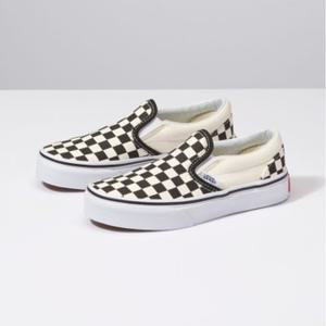 VANS 반스 키즈 체커보드 Slip-on 슬립온 VN000ZBUEO11