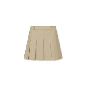 왁[WAAC]골프 (WWKCS24102LBR)여성 Front Side Pleats 스커트