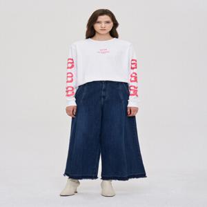 프린트 롱 슬리브 티셔츠