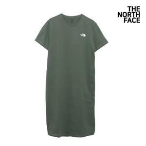 노스페이스 여성 에센셜 반팔 맥시 드레스/원피스 (NT7ZQ42B)