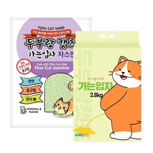 두부랑캣츠 가는입자 7L x 6개 고양이 두부모래