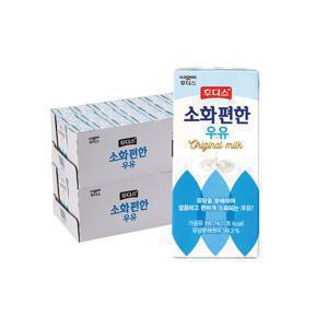 일동후디스 소화 편한 우유 오리지널 190ml  2박스(총48팩)