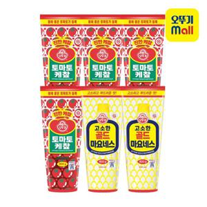 [오뚜기] 토마토케찹 800g 4개+골드마요네스 800g 2개