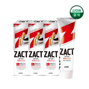 작트(ZACT) 미백치약 150g x 4개