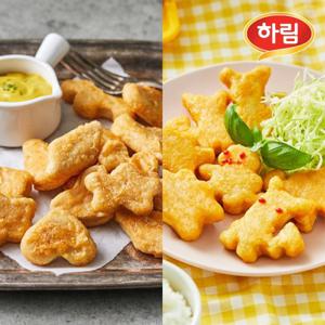 [하림] 치킨너겟2 100g x 10팩 + 포켓몬 치즈너겟 420g x 2팩 (포켓몬 홀로그램 씰)