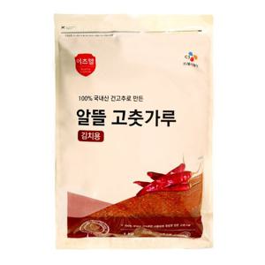 [CJ프레시웨이] 국내산 건고추로 만든 고춧가루 1kg