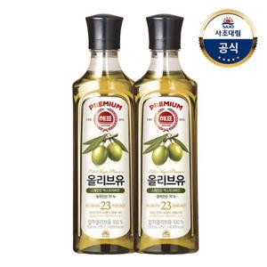 [사조대림] 해표 올리브유 500ml 2개