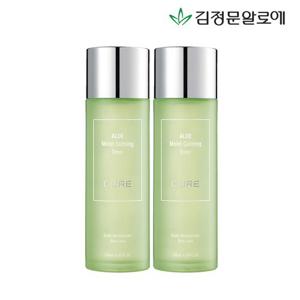 [김정문알로에] 큐어 알로에 모이스트 카밍 토너 130ml 2개