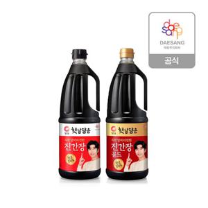 청정원 두번달여더진한1.7L (진간장/진간장골드) 택 x 2개 골라담기