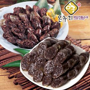 [백암전통순대]찰순대1kg + 야채순대 1kg