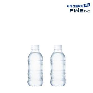 갤러리아_지리산 물하나 ECO 무라벨 생수 330ml 40병