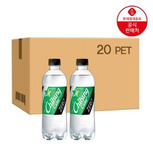 [소비기한임박] 롯데칠성 칠성사이다 제로 500ml x 20개