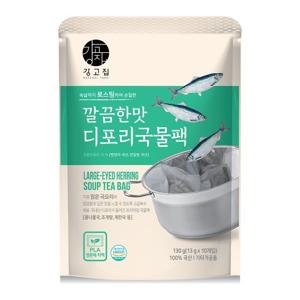 [강고집] 깔끔한맛 디포리국물팩 130g 3봉 (30팩)