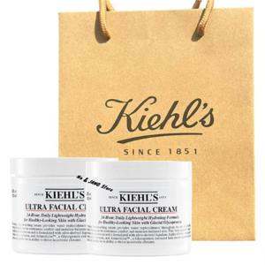 [kiehls] 키엘 울트라 훼이셜 페이셜 수분크림 125ml 2개 (쇼핑백 무료 증정  event)