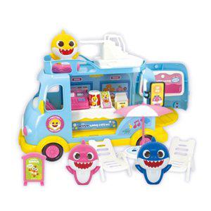 핑크퐁아기상어 노래하는수영장버스장난감차 소꿉놀이