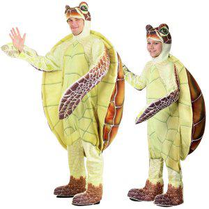 바다거북이 코스프레 의상 거북이 코스튬 할로윈 인형탈 동물 성인 어린이 무대 연극 졸사