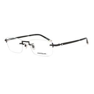 [몽블랑] 명품 안경테 MB0132O 001 무테 티타늄 남자 여자 안경
