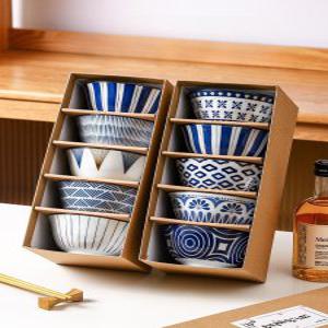 일본밥공기 선물 도자기 일본 밥그릇 가정용