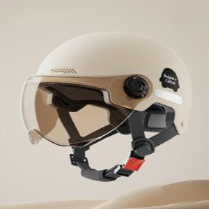 스쿠터 오토바이 헬멧 반모 경량 오픈페이스 여름 클래식