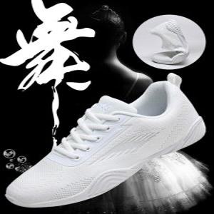 에어로빅화 댄스 운동화 여름 메쉬 경량 신발 여성 화이트 치어리딩 슈즈 185-275mm