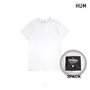 [흄] [HUM][HUM]유니) 30수 싱글 3Pack 티셔츠(H175H079A)
