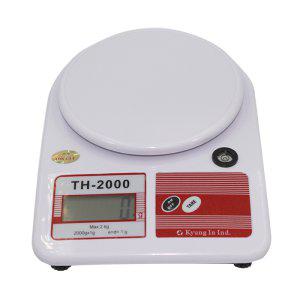 경인산업 전자저울 TH-2000(2kg, 검교정제품)