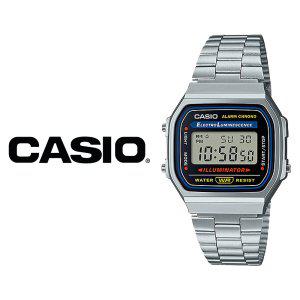 카시오 CASIO A-168WA-1 빈티지 메탈밴드 손목시계