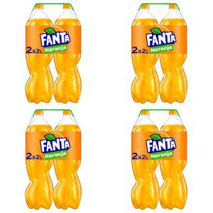 FANTA 스페인환타 오렌지맛 탄산음료 2L 2개입 4팩