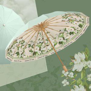 플라워 일본 양산 16골 양우산 자외선차단 우양산 3단 선물용 꽃무늬 초경량 미니