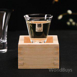 일본 히노끼 사케잔 마스 마쓰 나무잔 술잔 사각 뒷박 소주