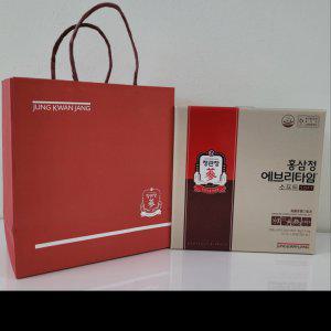 정관장 홍삼정 에브리타임 소프트 30포+선물백  건강기능식품 공식판매 정품