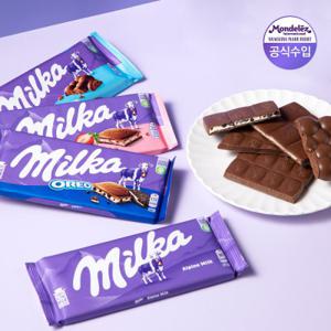밀카 타블렛 초콜릿 100g 12개 맛선택
