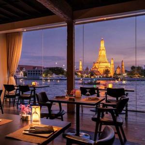 [왓아룬뷰 레스토랑] 살라 라타나코신 호텔 이터리 & 바 레스토랑 이용권 (방콕) sala