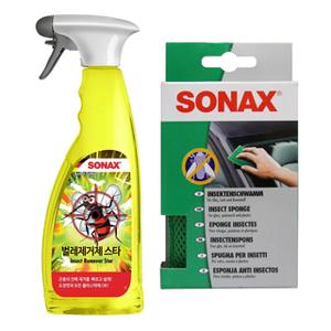 소낙스 벌레 제거제 스타 & 스펀지 세차용품
