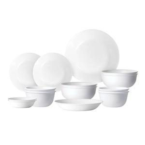 코렐 화이트 디너웨어 세트 14P 식기 홈세트