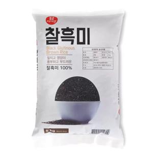 미이랑 찰흑미 5kg 흑미밥 쌀