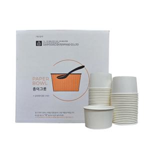 삼풍 종이그릇 650ml x 240입 캠핑 피크닉 일회용품