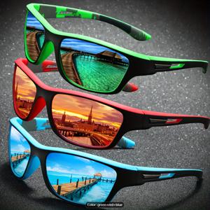 3쌍 새로운 사이클링 선글라스 야외 스포츠 안경 패션 방풍 방진 다채로운 운전 안경