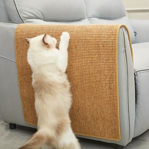 내구성이 뛰어난 시살 고양이 긁기 매트 - 가구와 벽을 보호합니다 - 실내 고양이 긁기 패드 - 애완 동물 용품
